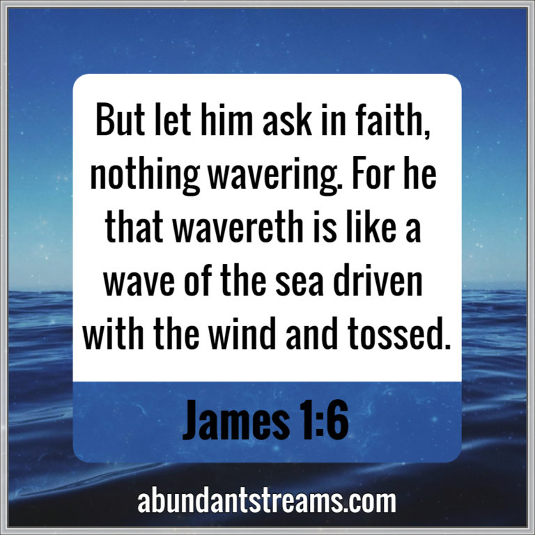 Praying In Faith | Abundant Streams