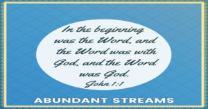 In the beginning was the Word