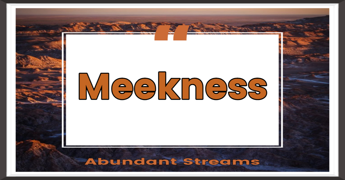 Bible verses meekness