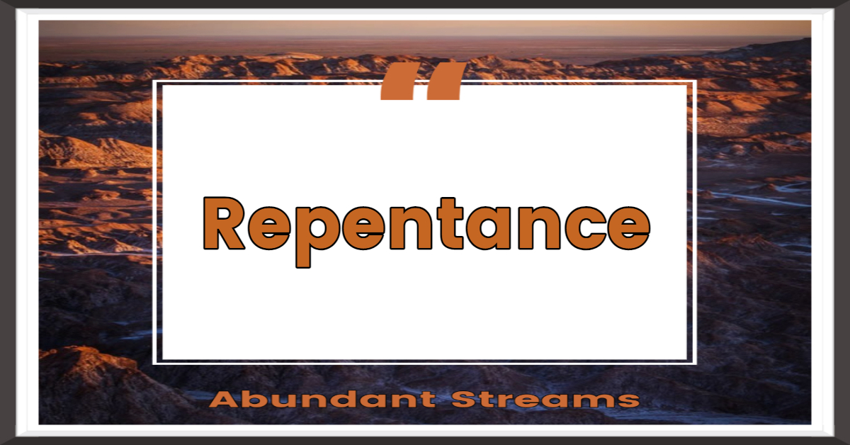 Bible verses repentance