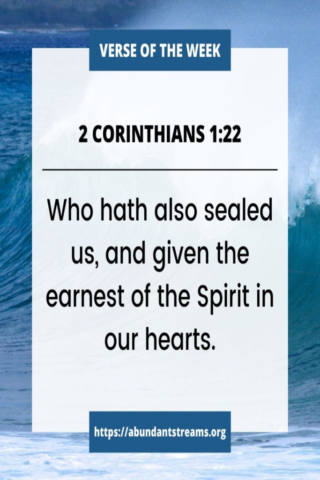 Sealed by the Holy Spirit