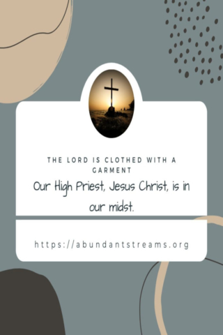 Clothed in holiness