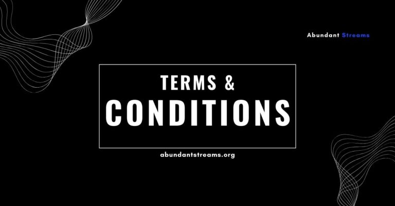 Terms and Conditions